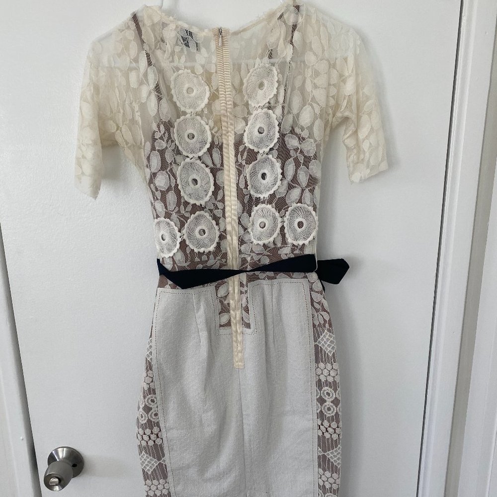 Anthropologie Byron Lars Carissima sheath dress